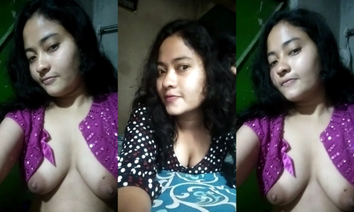 Bengali Girl Showing Her Big Tight Boobs