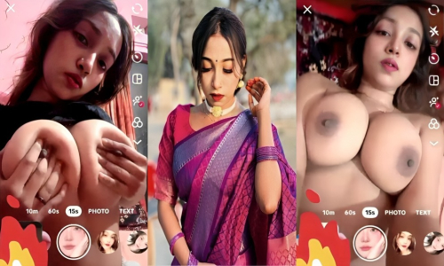 Cute Big Boobs Bengali Tiktoker Nude Show