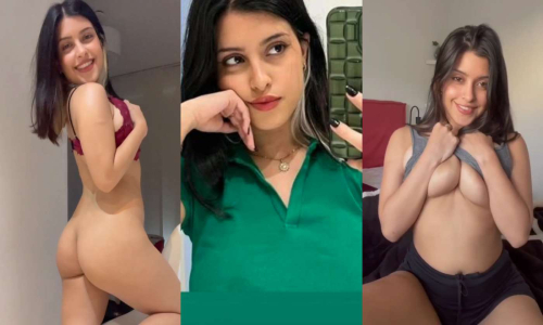 Vidhisha Sharma Playing With Her Boobies