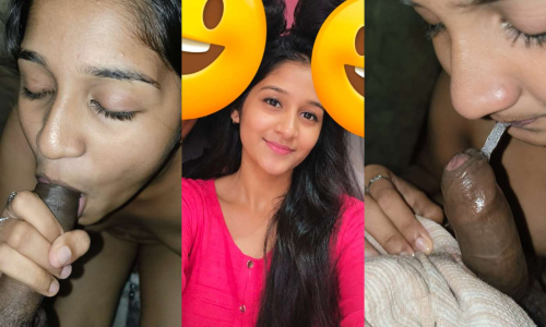 Cute Tamil Sexy Gf Giving Deepthroat Sloppy Blowjob