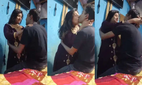 Desi Bhabhi Affair Kissing Video Leaked